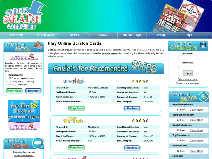 www.onlinescratchcards.net