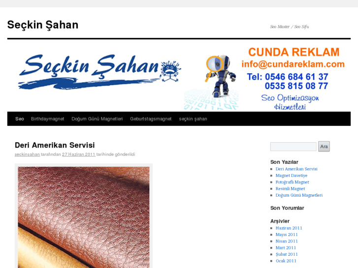 www.seckinsahan.com