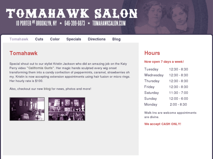 www.tomahawksalon.com