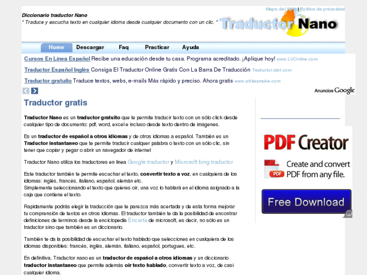 www.traductornano.com