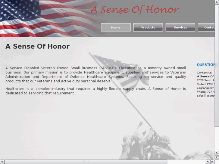 www.asenseofhonor.com