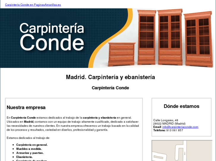 www.carpinteriaconde.com