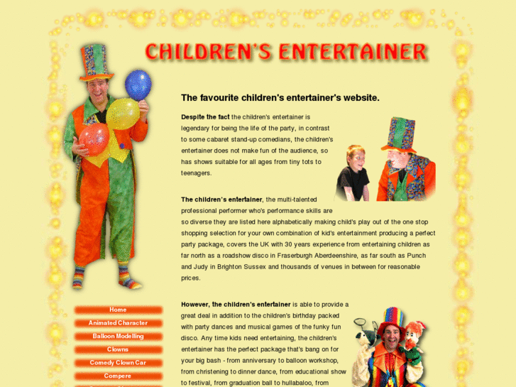 www.childrens-entertainer-uk.co.uk