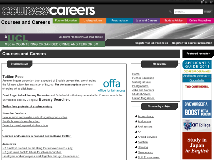 www.courses-careers.com