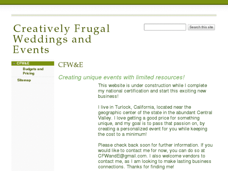 www.creativelyfrugalweddings.com