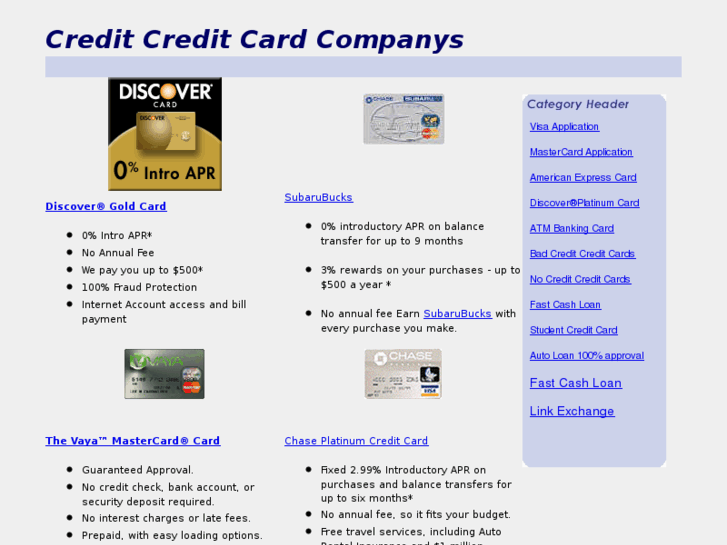 www.credit-card-companys.com