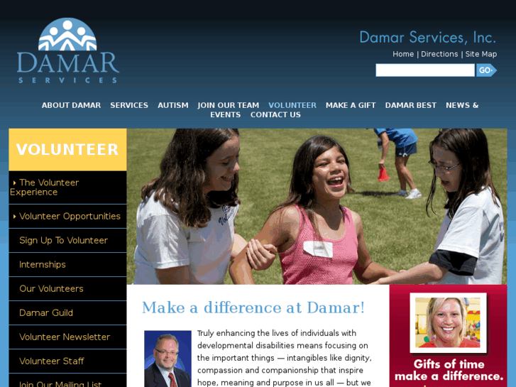 www.damarvolunteer.org