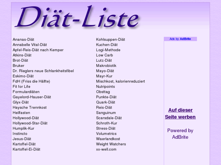www.diaet-liste.de