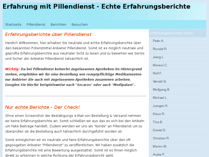 www.erfahrungen-mit-pillendienst.com