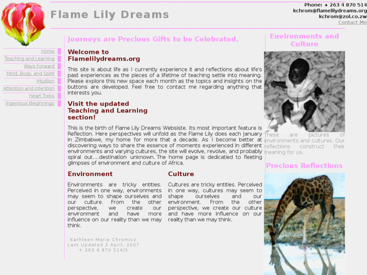 www.flamelilydreams.org