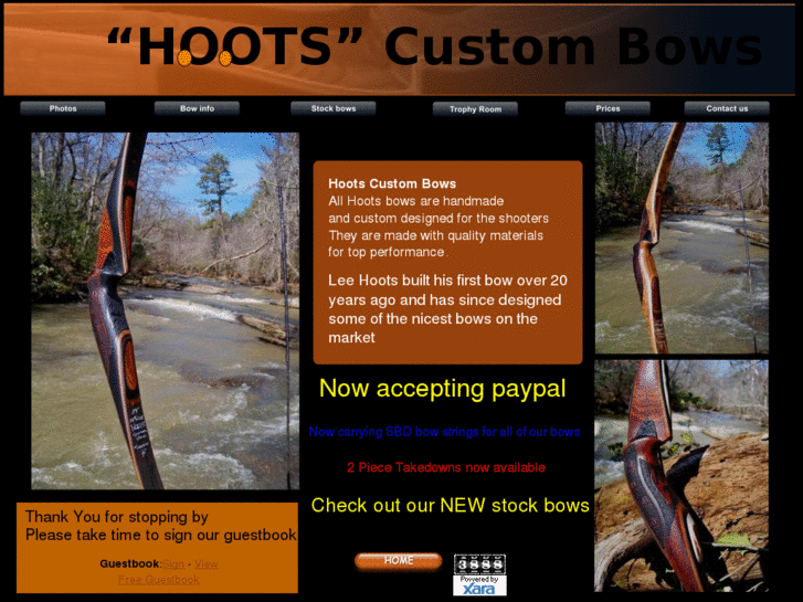 www.hootscustombows.com