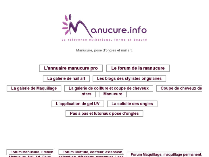 www.manucure.info