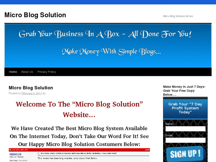 www.microblogsolution.com