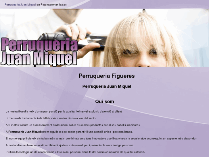 www.perruqueriajuanmiquel.com