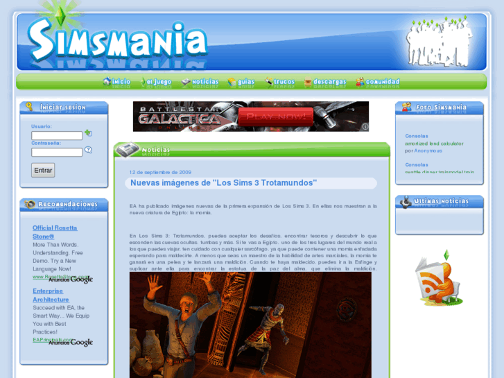 www.simsmania.es