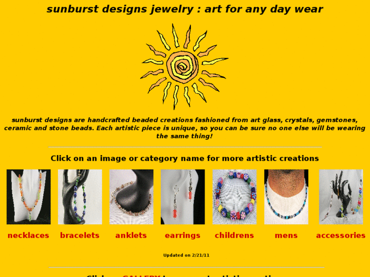 www.sunburstdesignsjewelry.com