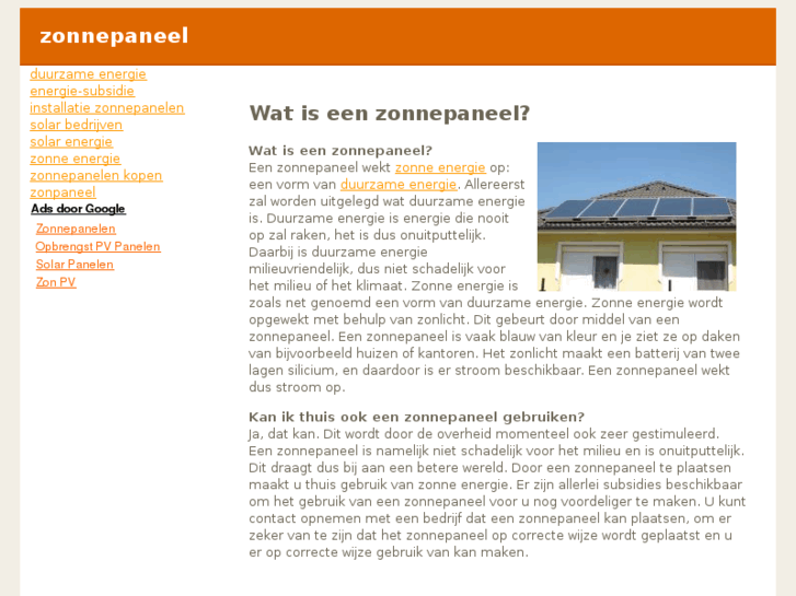 www.zonnepaneel.biz