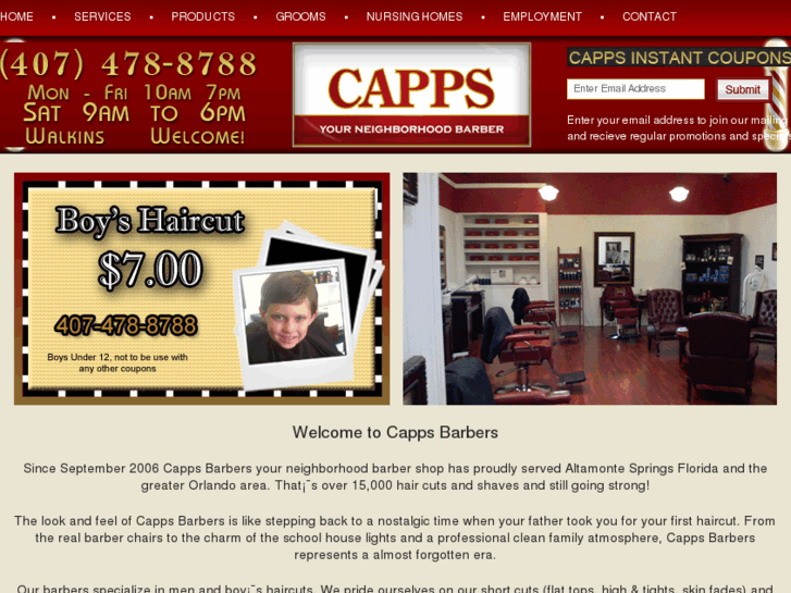 www.cappsbarbers.com