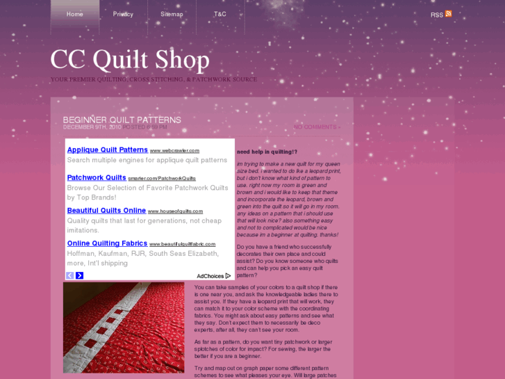 www.ccquiltshop.com