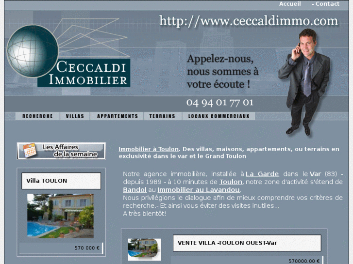 www.ceccaldi-immobilier.com