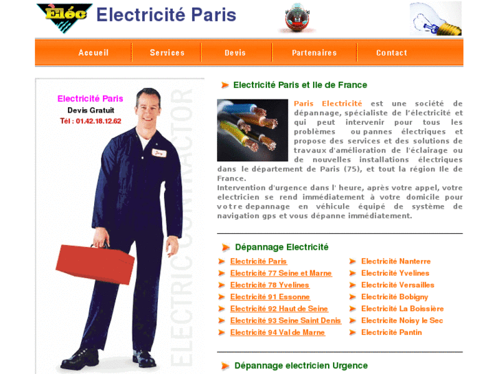 www.electriciteparis.net