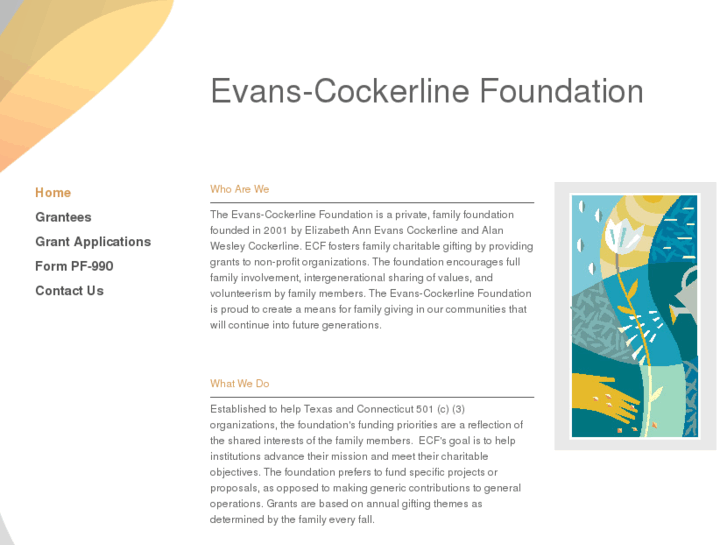 www.evanscockerlinefoundation.org