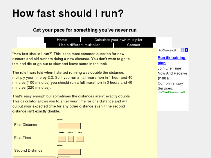 www.howfasttorun.com