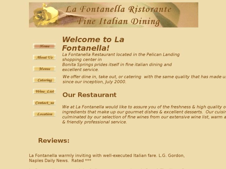 www.lafontanellarestaurant.net