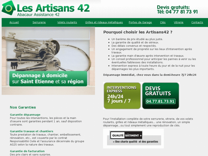 www.lesartisans42.com