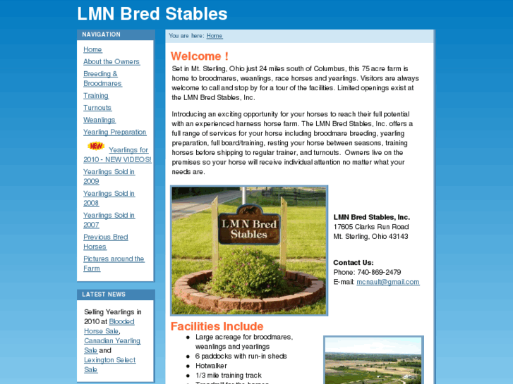 www.lmnbredstables.com