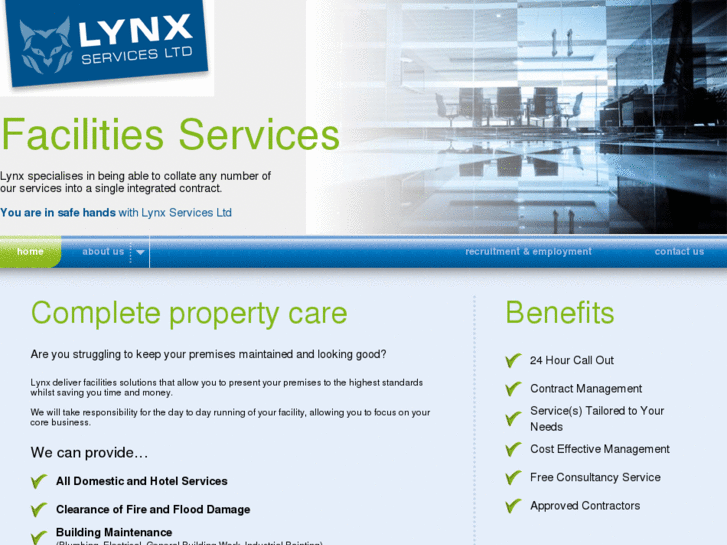 www.lynxfacilitiesmanagement.co.uk