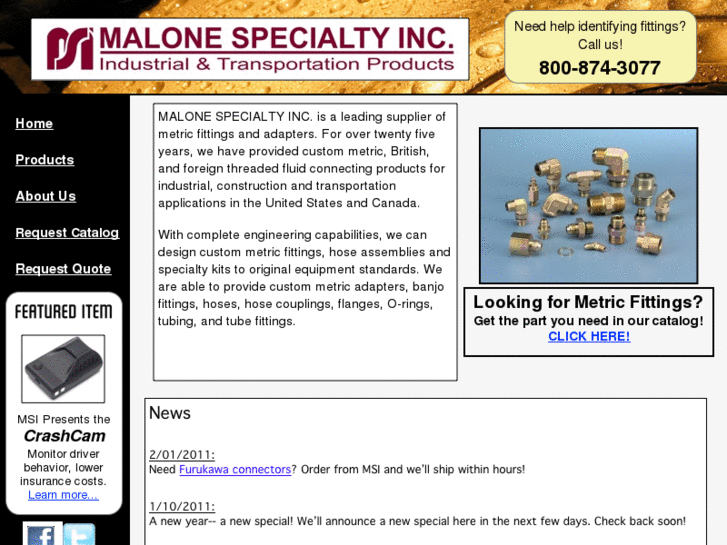 www.malonespecialtyinc.com