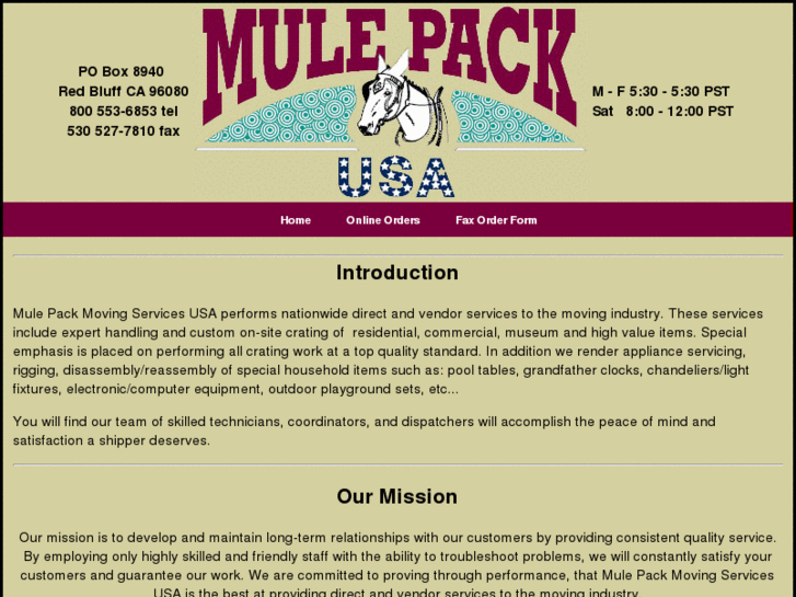 www.mulepack.net