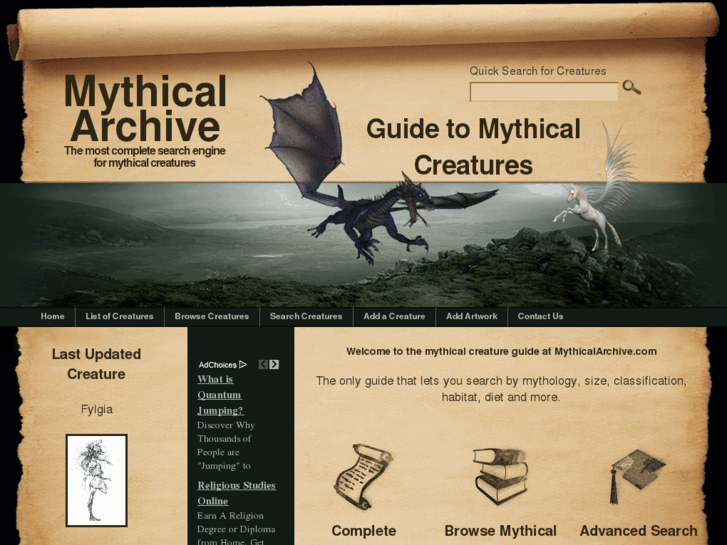 www.mythicalarchive.com