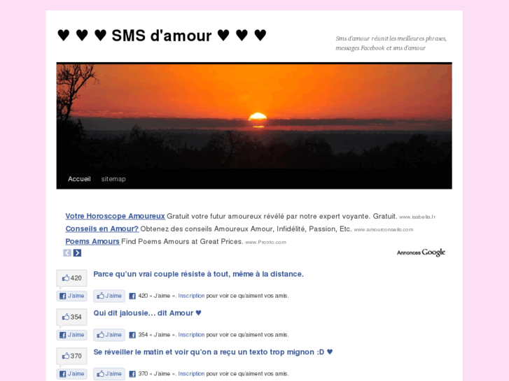 www.sms-d-amour.com