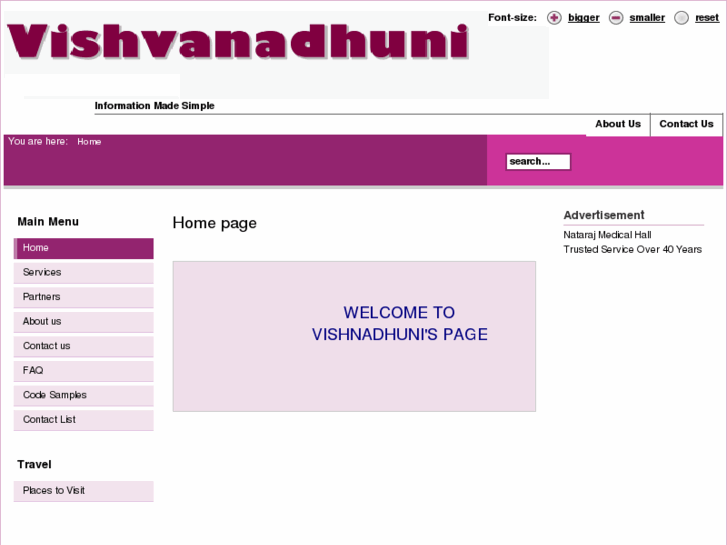 www.vishvanadhuni.com