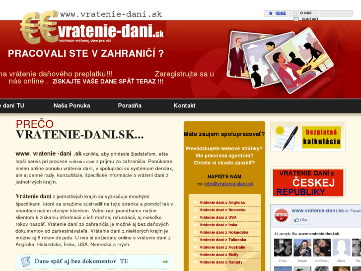 www.vratenie-dani.sk