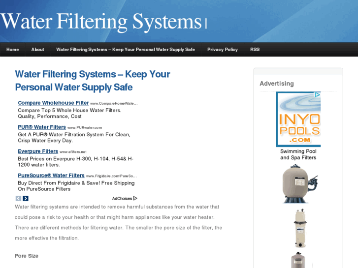 www.waterfilteringsystems.net
