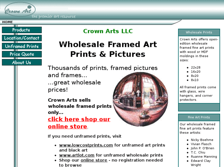 www.wholesale-framed-art-prints.com