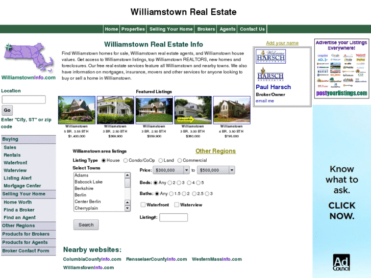 www.williamstowninfo.com