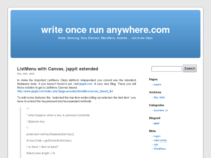www.write-once-run-anywhere.com