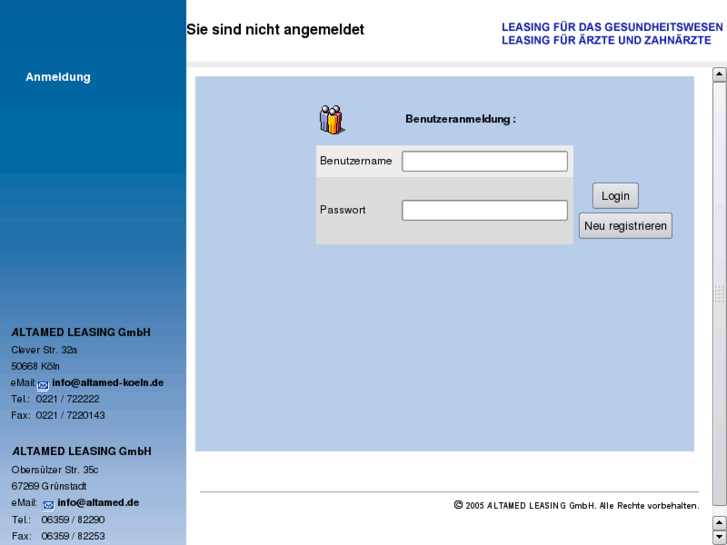 www.altamed-leasingportal.de