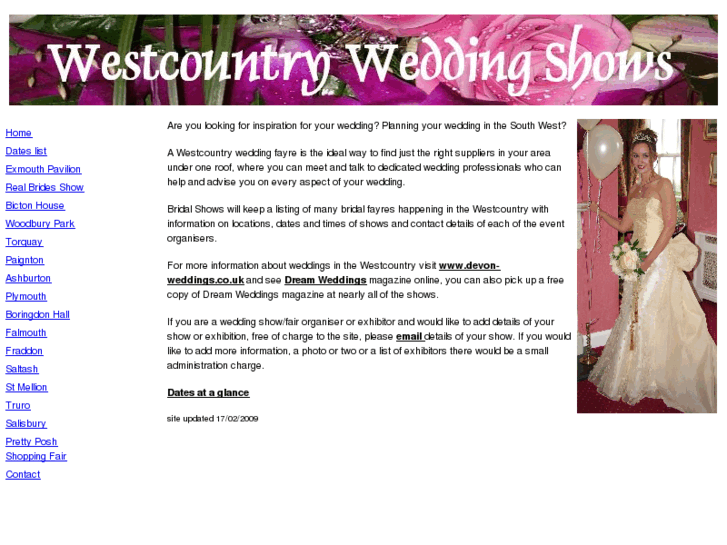 www.bridalshows.co.uk