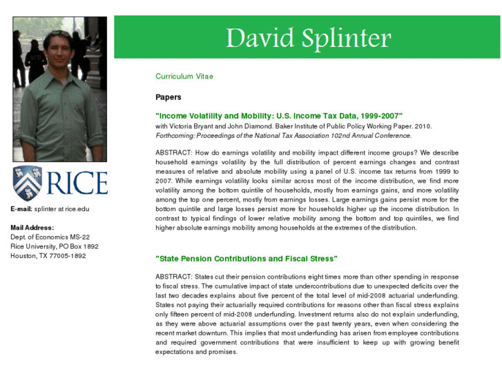 www.davidsplinter.com