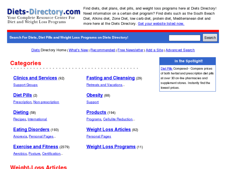 www.diets-directory.com