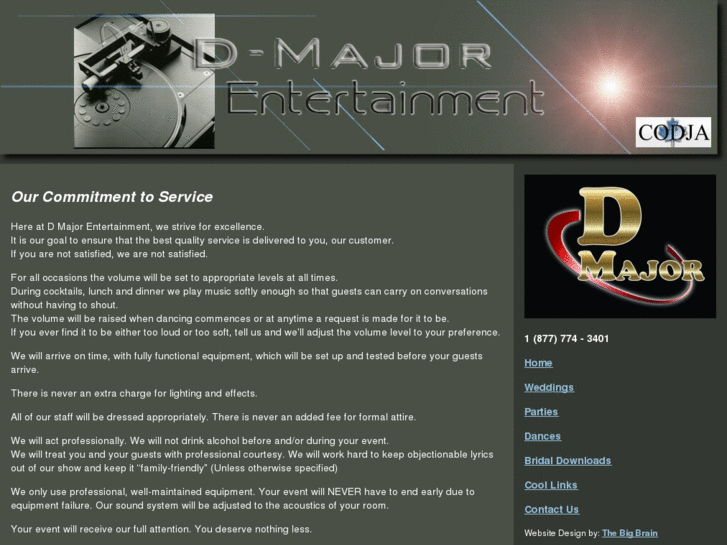 www.dmajorentertainment.com