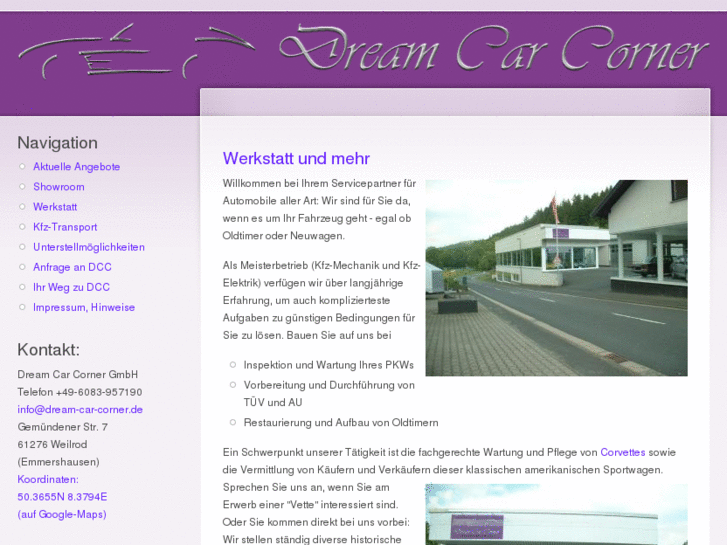 www.dream-car-corner.de