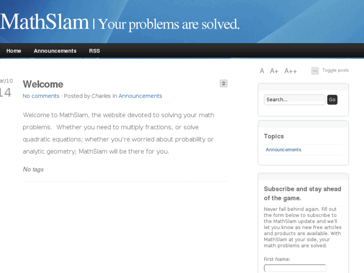 www.mathslam.com