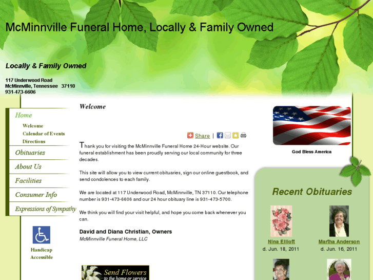 www.mcminnvillefuneralhome.com