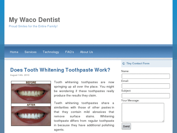 www.mywacodentist.com